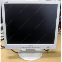Монитор 17" TFT Philips 170S с битым пикселем в Черкесске, белый (Черкесск)