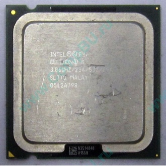 Процессор Intel Celeron D 345J (3.06GHz /256kb /533MHz) SL7TQ s.775 (Черкесск)